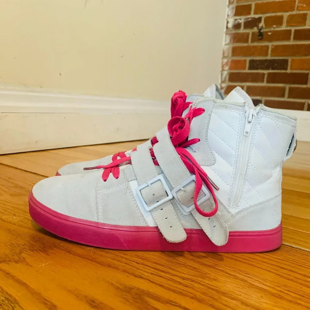 Radii Jaspers/Patchwork Straight Jacket Mens High Tops Shoes Brick